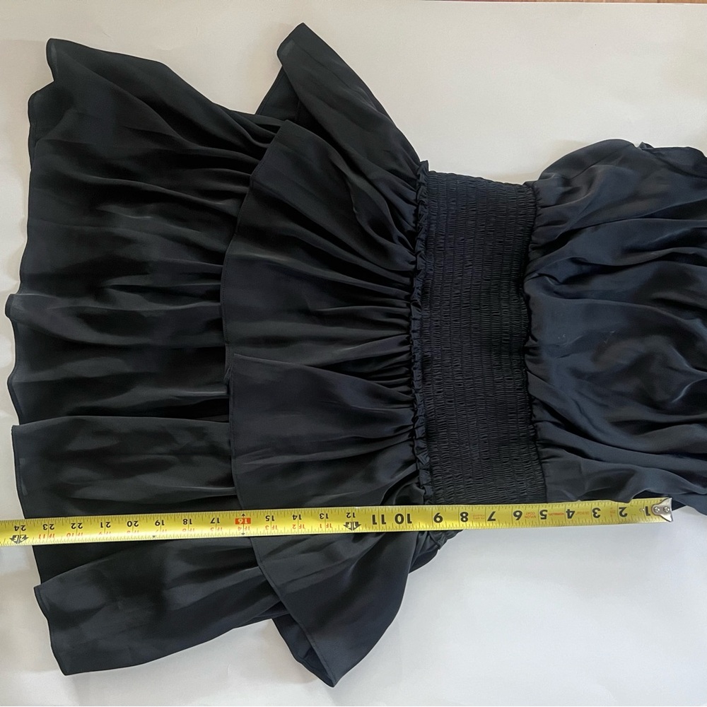 Bcbgmaxazria tired ruffle dress small - Picture 12 of 12